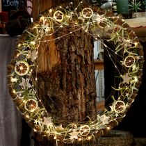 Artikel LED Lichterkette Warmweiss 100 LEDs Transparent Batteriebetrieb Innen mit Timer