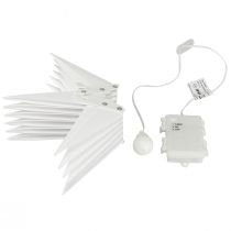 Artikel LED Stern 3D Weiß Timer Batterie Außen Ø30cm H74cm