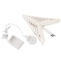 Artikel Weihnachtsstern LED aus Papier 38 cm Warmweiss für Innen