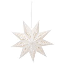 Artikel Weihnachtsstern LED aus Papier 38 cm Warmweiss für Innen