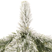 Artikel Künstlicher Tannenbaum mit LED 50 cm beschneit im Jutesack für Innen