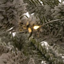 Artikel Künstlicher Tannenbaum 85 cm beschneit mit Jutesack und LED für Innen