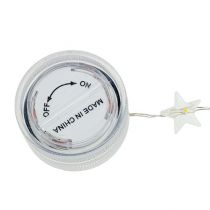 Artikel LED-Unterwasserlichterkette Sterne 15er Warmweiss 145cm inkl. Batterien