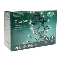 Artikel LED Lichterkette Schwarz, Warmweiß 448er für Außen 3m