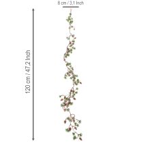 Artikel Künstliche Lärchengirlande mit Zapfen und Nadelzweigen 120 cm