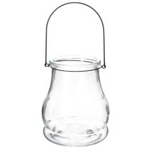 Artikel Windlicht Glas Laterne für romantisches Ambiente im Garten oder auf der Terrasse 18cm