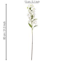 Artikel Künstliche Lilie Weiss 80cm Dekorationszweig Innenbereich