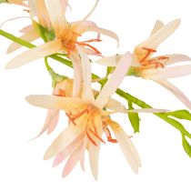 Artikel Künstliche Lilien mit langem Stiel 110 cm 2er Set orange