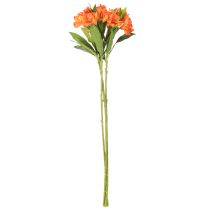 Artikel Kunstblume Alstroemeria Orange künstlicher Strauß 75 cm 3 Stiele