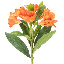 Artikel Kunstblume Alstroemeria Orange künstlicher Strauß 75 cm 3 Stiele