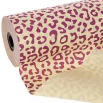 Artikel Manschettenpapier Leo-Muster Lila-Vanille 25cm 100m aus Papier