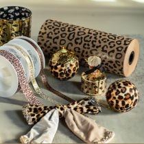 Artikel Manschettenpapier Leopard-Muster Rolle 25 cm x 100 m Geschenkverpackung