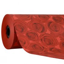 Artikel Manschettenpapier Seidenpapier Rot Rosen 25cm 100m