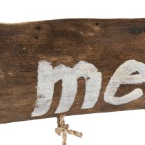 Artikel Holz-Wanddeko maritim mit Muscheln und Schriftzug 50cm