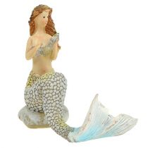 Artikel Dekofigur Meerjungfrau Blau 6cm - 9,5cm 3St