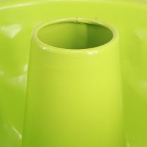 Artikel Metall Deko Kuchenform Ø23cm H12cm Apfelgrün für kreative Arrangements