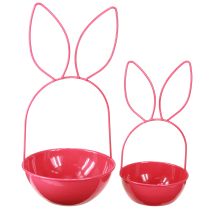 Artikel Pflanzschale Ostern Dekoration Hase Metallkorb fuer Indoor Outdoor Pflanzenschale 33cm