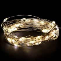 Artikel Micro LED Lichterkette 20er Warmweiß Timer Für Batterie 6St