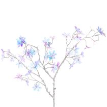 Artikel Künstlicher Blütenzweig mit irisierenden Blüten 80cm
