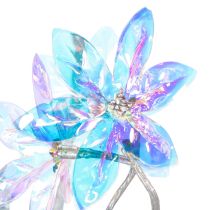 Artikel Künstlicher Blütenzweig mit irisierenden Blüten 80cm