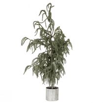 Artikel Mini Weihnachtsbaum im Topf Beschneit Winter 45x110cm