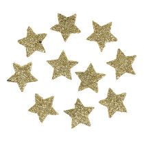 Artikel Mini Glitterstern Gold 2,5cm 96 St