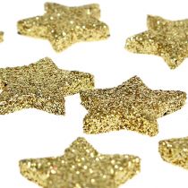 Artikel Mini Glitterstern Gold 2,5cm 96 St