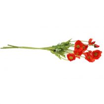 Artikel Mohnblume Orange 60cm 3St