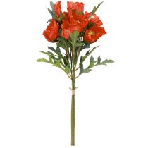 Artikel Mohnblumen Deko künstlich Rot 45 cm Seidenblumen