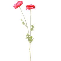 Artikel Mohnblumen Künstlich Rosa Kunstblumen Ø6–7cm L78cm 3St