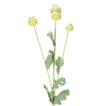 Artikel Mohnblumen künstlich 61 cm Bund Grün für Wohn- und Tischdekoration
