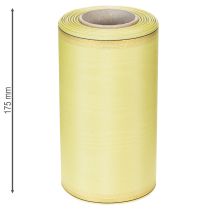 Artikel Moiré Kranzband Hellgrün mit Goldrand 175mm x 25m, Hochwertige Dekoration für Floristik