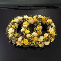 Artikel Steckschaum Doppelring mit Saugnapf 55×39×6 cm Grün