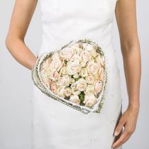 Artikel Steckschaum Brautstrauss-Halter 6 Stück Ø8cm Weiss-Grün