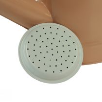 Artikel Metall Deko Gießkanne Vintage Look Hellbraun 52,5cm - Pflanzkanne für Tischdeko & Sommerdeko