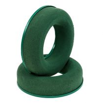 Artikel Steckschaumring Grün Ø17cm H2,5cm 6er Set für Gesteckgestaltung