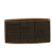 Artikel OASIS® Renewal® Floral Foam Biolit® Steckschaumziegel 1/1, braun, 24 × 13 × 8 cm, 2 Stück