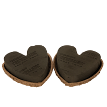 Artikel OASIS® Renewal® Floral Foam Biolit® Steckschaum-Herz, braun, 18 cm, 2 Stück