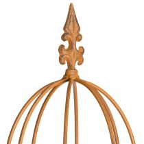Artikel Rankgitter aus Metall, 2er-Set, 108 cm und 68 cm hoch, Edelrost-Optik, für Kletterpflanzen im Garten