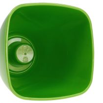 Artikel Orchideentopf Kunststoff glänzend Limette Ø12,5cm Höhe 17cm