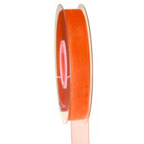 Artikel Organzaband Geschenkband Orange Band Webkante 15mm 50m
