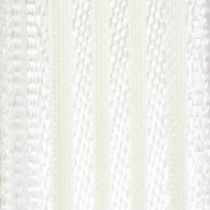 Artikel Organzaband mit Streifen Weiss 15mm x 20m Dekoband für Geschenk- und Tischdekoration
