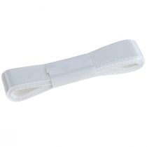 Artikel Dekoband Geschenkband Weiß Band Webkante 25mm 3m 10St