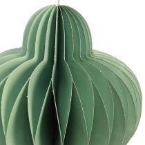 Artikel Festlicher Mint Weihnachtsschmuck Papier Ornament Set 2 H40cm