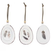 Artikel Ostereier zum Aufhängen Deko Eier Hängedeko Metall 5×7cm 8 St