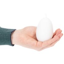 Artikel Weisse Eikerzen aus Wachs 9 cm - 6er-Set für Ostern