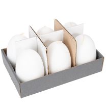 Artikel Weisse Eikerzen aus Wachs 9 cm - 6er-Set für Ostern