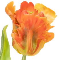 Artikel Künstliche Tulpen in Orange, 53 cm, für Dekoration und kreative Gestaltung