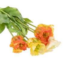 Artikel Künstliche Tulpen in Orange, 53 cm, für Dekoration und kreative Gestaltung