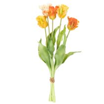 Artikel Künstliche Tulpen in Orange, 53 cm, für Dekoration und kreative Gestaltung